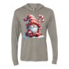 Unisex Triblend Hooded Long Sleeve Pullover Tee Thumbnail