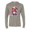Unisex Triblend Hooded Long Sleeve Pullover Tee Thumbnail