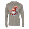 Unisex Triblend Hooded Long Sleeve Pullover Tee Thumbnail