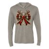 Unisex Triblend Hooded Long Sleeve Pullover Tee Thumbnail