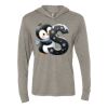 Unisex Triblend Hooded Long Sleeve Pullover Tee Thumbnail