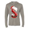 Unisex Triblend Hooded Long Sleeve Pullover Tee Thumbnail