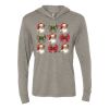 Unisex Triblend Hooded Long Sleeve Pullover Tee Thumbnail