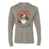 Unisex Triblend Hooded Long Sleeve Pullover Tee Thumbnail