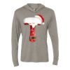 Unisex Triblend Hooded Long Sleeve Pullover Tee Thumbnail