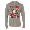 Unisex Triblend Hooded Long Sleeve Pullover Tee Thumbnail