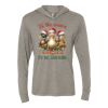 Unisex Triblend Hooded Long Sleeve Pullover Tee Thumbnail