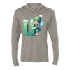 Unisex Triblend Hooded Long Sleeve Pullover Tee Thumbnail
