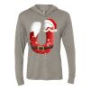 Unisex Triblend Hooded Long Sleeve Pullover Tee Thumbnail
