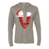 Unisex Triblend Hooded Long Sleeve Pullover Tee Thumbnail