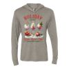 Unisex Triblend Hooded Long Sleeve Pullover Tee Thumbnail