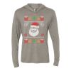Unisex Triblend Hooded Long Sleeve Pullover Tee Thumbnail