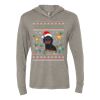 Unisex Triblend Hooded Long Sleeve Pullover Tee Thumbnail