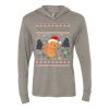 Unisex Triblend Hooded Long Sleeve Pullover Tee Thumbnail
