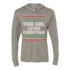 Unisex Triblend Hooded Long Sleeve Pullover Tee Thumbnail