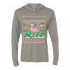 Unisex Triblend Hooded Long Sleeve Pullover Tee Thumbnail
