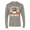 Unisex Triblend Hooded Long Sleeve Pullover Tee Thumbnail