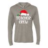 Unisex Triblend Hooded Long Sleeve Pullover Tee Thumbnail