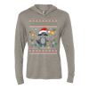 Unisex Triblend Hooded Long Sleeve Pullover Tee Thumbnail