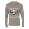 Unisex Triblend Hooded Long Sleeve Pullover Tee Thumbnail