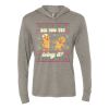 Unisex Triblend Hooded Long Sleeve Pullover Tee Thumbnail
