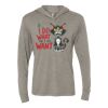Unisex Triblend Hooded Long Sleeve Pullover Tee Thumbnail
