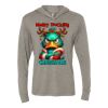 Unisex Triblend Hooded Long Sleeve Pullover Tee Thumbnail