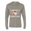 Unisex Triblend Hooded Long Sleeve Pullover Tee Thumbnail