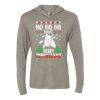 Unisex Triblend Hooded Long Sleeve Pullover Tee Thumbnail