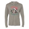 Unisex Triblend Hooded Long Sleeve Pullover Tee Thumbnail