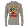 Unisex Triblend Hooded Long Sleeve Pullover Tee Thumbnail