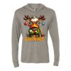 Unisex Triblend Hooded Long Sleeve Pullover Tee Thumbnail