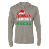 Unisex Triblend Hooded Long Sleeve Pullover Tee Thumbnail