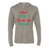 Unisex Triblend Hooded Long Sleeve Pullover Tee Thumbnail