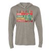 Unisex Triblend Hooded Long Sleeve Pullover Tee Thumbnail