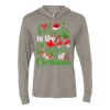 Unisex Triblend Hooded Long Sleeve Pullover Tee Thumbnail