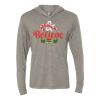 Unisex Triblend Hooded Long Sleeve Pullover Tee Thumbnail