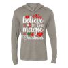 Unisex Triblend Hooded Long Sleeve Pullover Tee Thumbnail