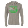 Unisex Triblend Hooded Long Sleeve Pullover Tee Thumbnail