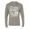 Unisex Triblend Hooded Long Sleeve Pullover Tee Thumbnail