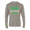 Unisex Triblend Hooded Long Sleeve Pullover Tee Thumbnail