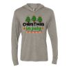 Unisex Triblend Hooded Long Sleeve Pullover Tee Thumbnail