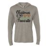 Unisex Triblend Hooded Long Sleeve Pullover Tee Thumbnail