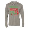 Unisex Triblend Hooded Long Sleeve Pullover Tee Thumbnail