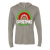 Unisex Triblend Hooded Long Sleeve Pullover Tee Thumbnail