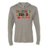 Unisex Triblend Hooded Long Sleeve Pullover Tee Thumbnail