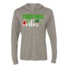 Unisex Triblend Hooded Long Sleeve Pullover Tee Thumbnail
