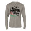 Unisex Triblend Hooded Long Sleeve Pullover Tee Thumbnail