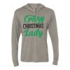 Unisex Triblend Hooded Long Sleeve Pullover Tee Thumbnail