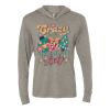 Unisex Triblend Hooded Long Sleeve Pullover Tee Thumbnail